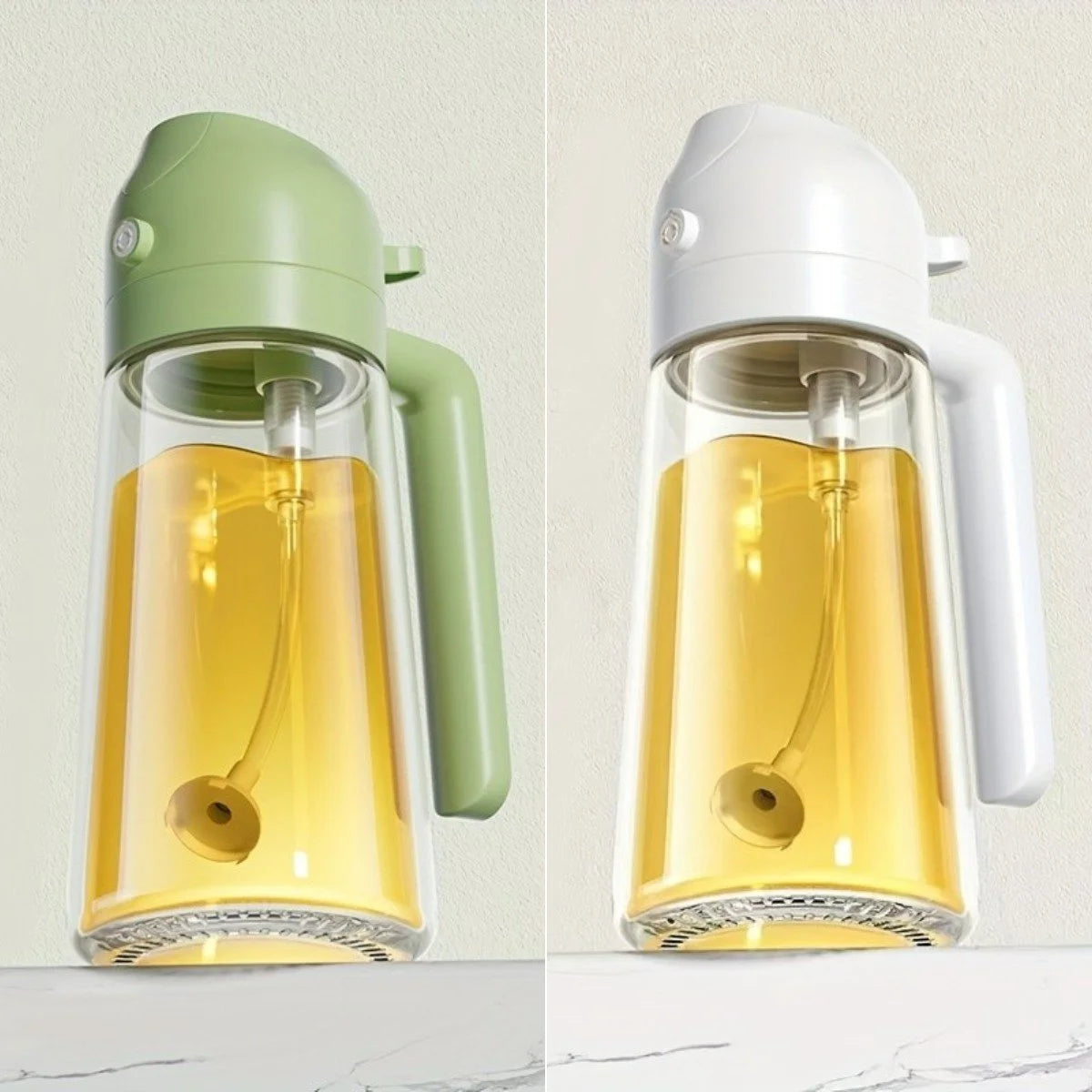 2 in 1 Glass Oil Sprayer & Dispenser
