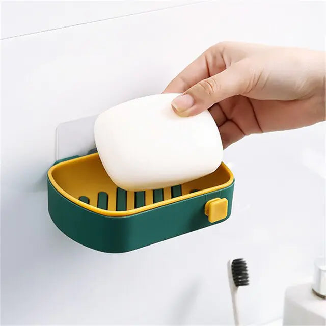 Soap Box with Suction Cup for Bath